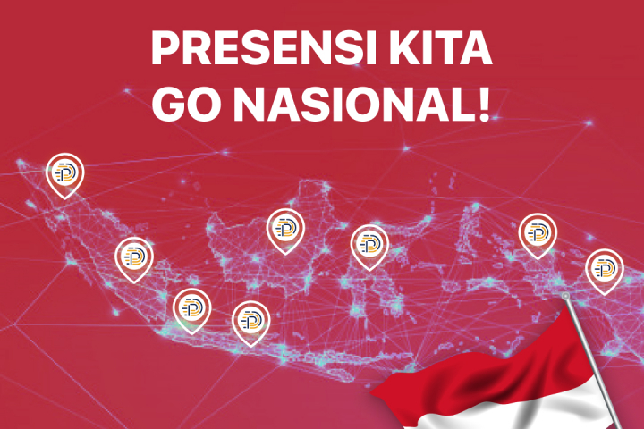 Presensi Kita sudah Skala Nasional !!
