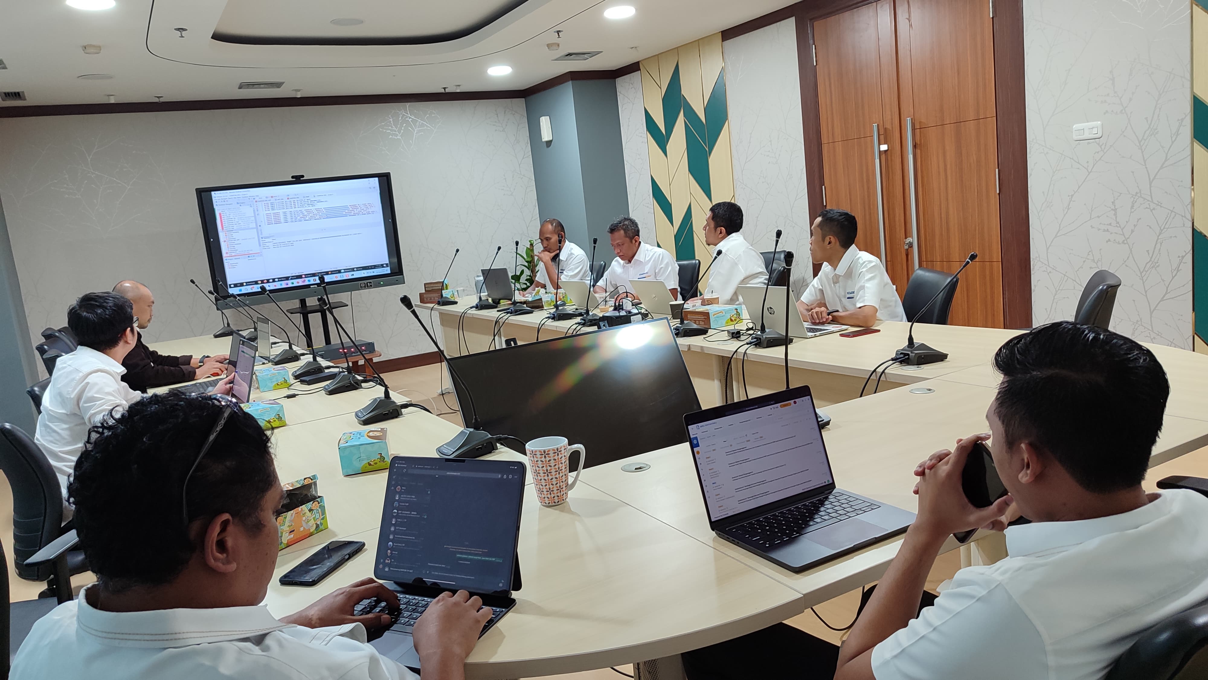 Meeting Koordinasi Penyesuaian Struktur Database SIMPONI V2 (Modul Portal, Pelaksanaan, Pelaporan)