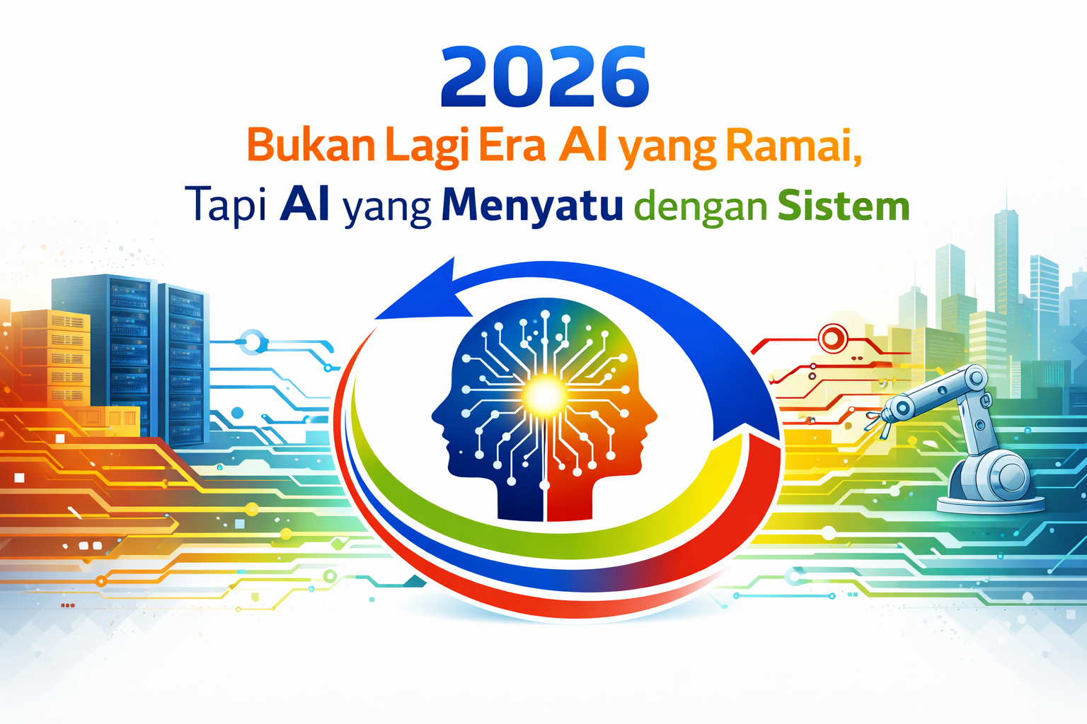 2026 Bukan Lagi Era AI yang Ramai, Tapi AI yang Menyatu dengan Sistem